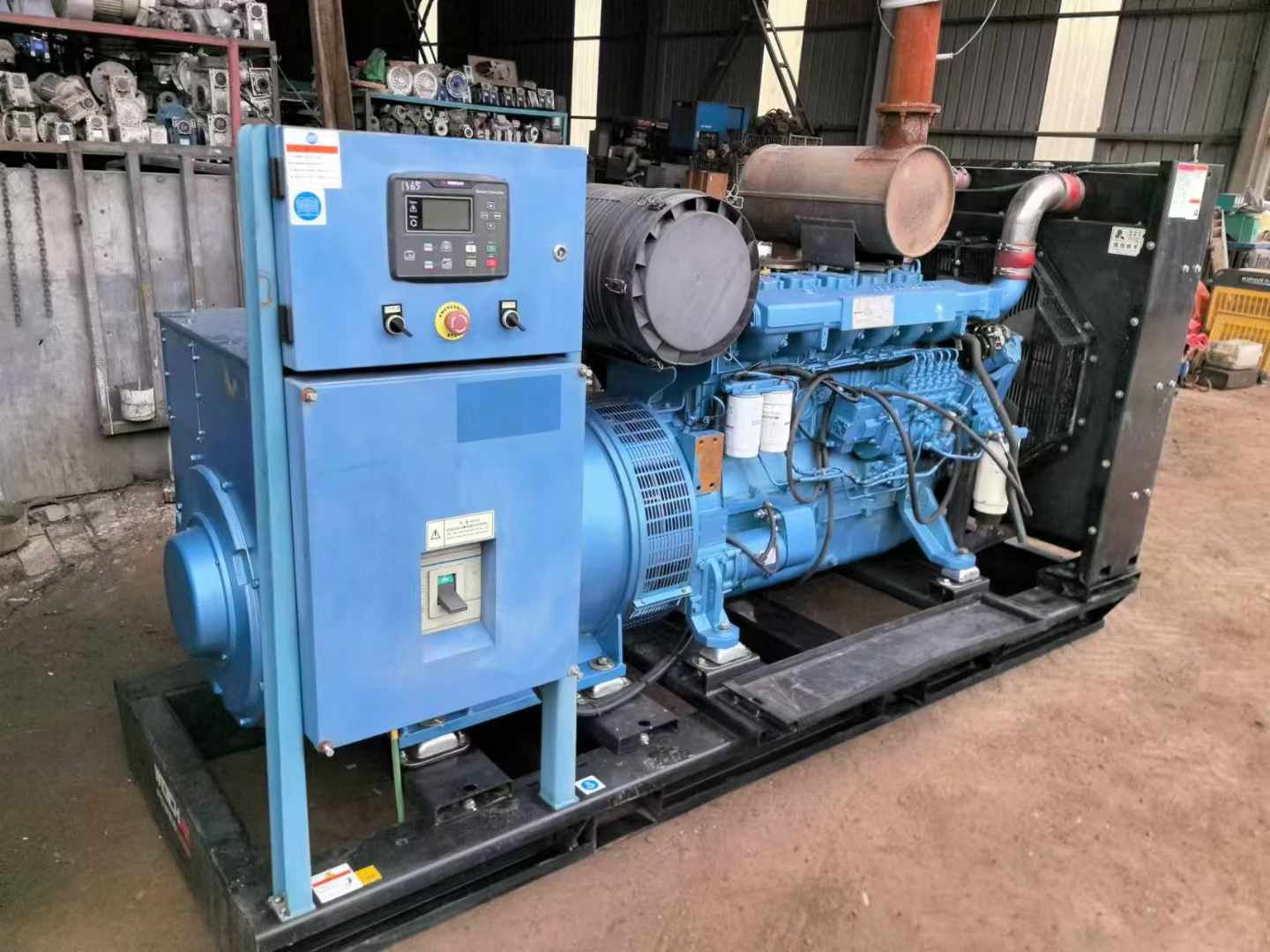 东澳镇500kW 柴油发电机组可带动设备功率的计算公式是什么？